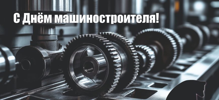 Поздравляем с Днем машиностроителя